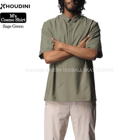 HOUDINI M’s Cosmo Shirt Sage Green