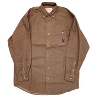 ODDBALL ORIGINAL BD DENIM L/S SHIRT brown