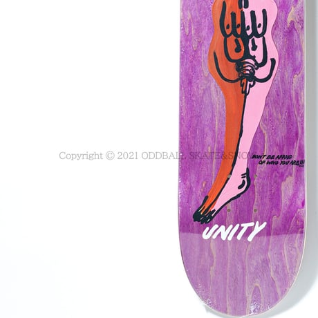 UNITY SKATEBOARDS TOGETHER 8.06 PURPLE