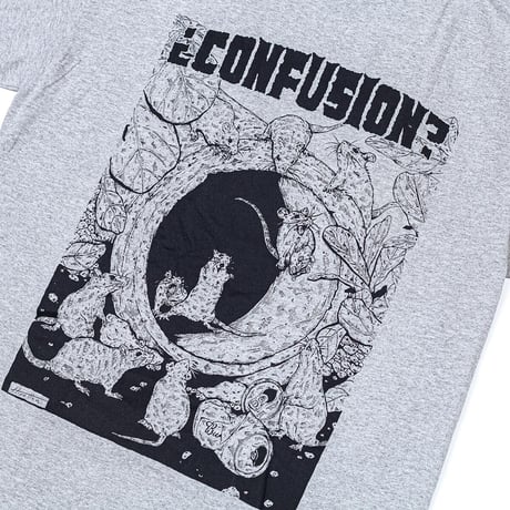 Confusion PIPE RAT BY HIROTTON S/S TEE grey
