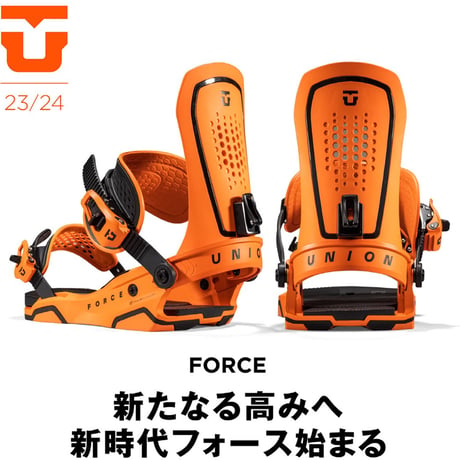 23-24 UNION BINDINGS FORCE Orange Mサイズ