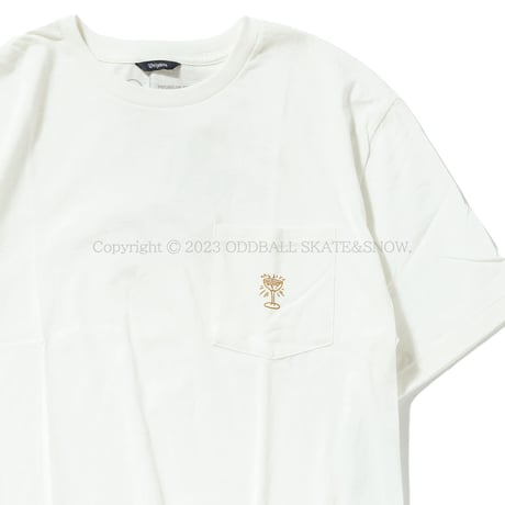 BRIXTON CHEERS S/S POCKET TEE off white Mサイズ