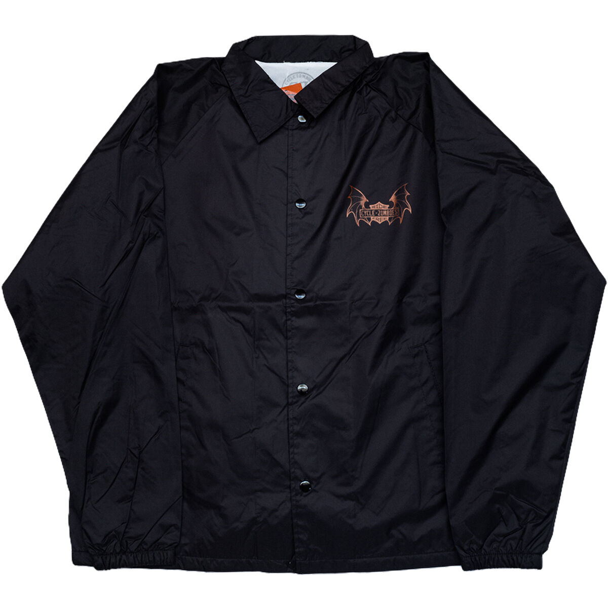 CYCLE ZOMBIES RIDE FREE COACH JACKET black | OD