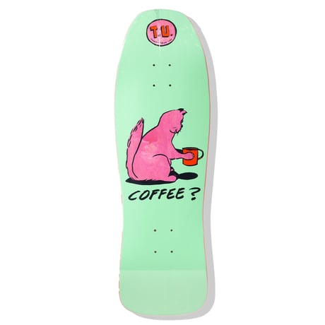 TRANSPORTATION UNIT SKATEBOARDS COFFEE 9.85 pink