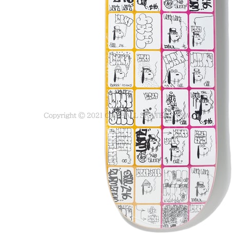 FUCKING AWESOME Jason Dill Wanto 8.0 Yellow/Pink