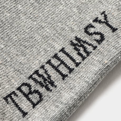 TIGHTBOOTH LABEL LOGO SOCKS TIGHTBOOTH x WHIMSY SOCKS