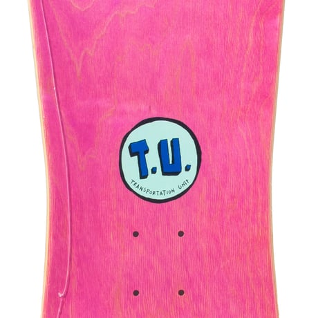 TRANSPORTATION UNIT SKATEBOARDS COFFEE 9.85 pink