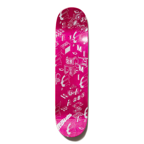 EVISEN SKATEBOARDS SEIMI MIYAHARA ISOWYETRIC DEEP CONCAVE