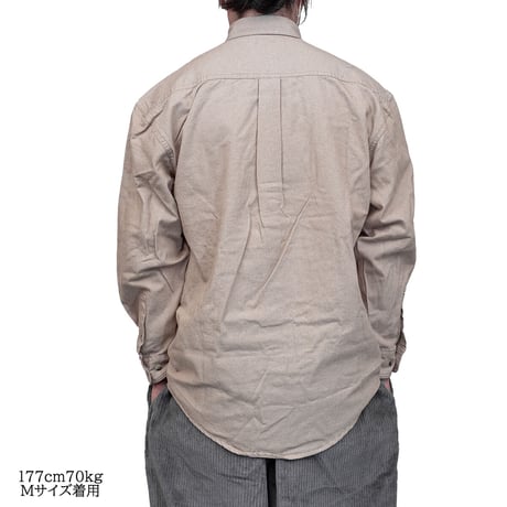 ODDBALL ORIGINAL BD DENIM L/S SHIRT khaki