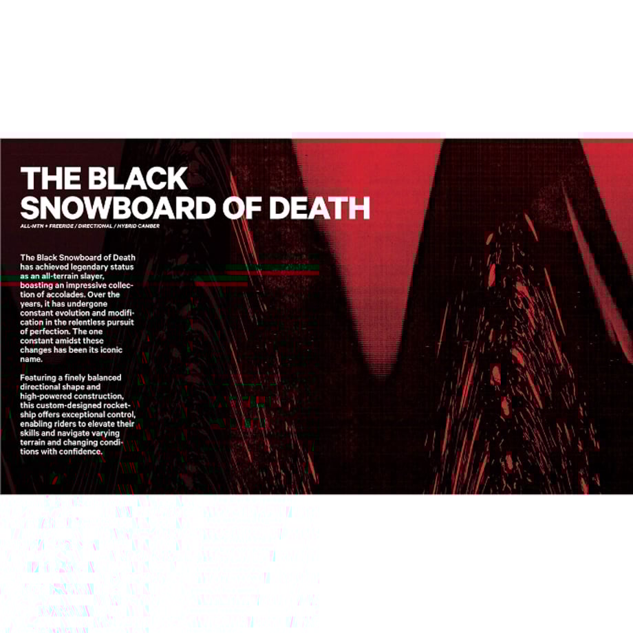 CAPITA THE BLACK SNOWBOARD OF DEATH・キャピタ ブラック CAPITA THE BLACK SNOWBOARD OF DEATH・キャピタ ブラック