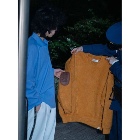 EVISEN SKATEBOARDS ZEN AKU MOHAIR CREW KNIT