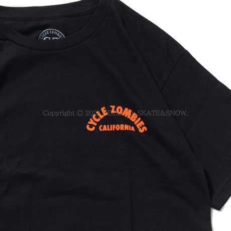 CYCLE ZOMBIES EVERYDAY Standard S/S T-Shirt Black