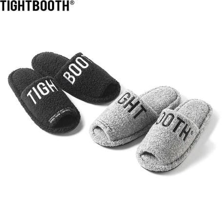 TIGHTBOOTH LABEL LOGO BOA SANDAL