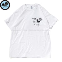 4D7S #18 S/S TEE white By RatHoleStudio