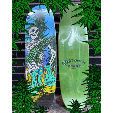 POSSESSED SHOE X ROCKY & THE SWEDEN FAT BLUNT DECK 9.25