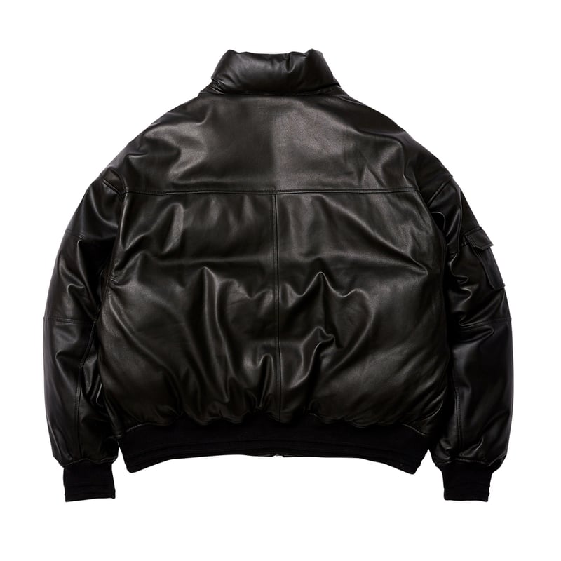 ジャケット・アウター EVISEN WYE'LL BE BACK LEATHER DOWN XL Evisen Wye'll be back leather down