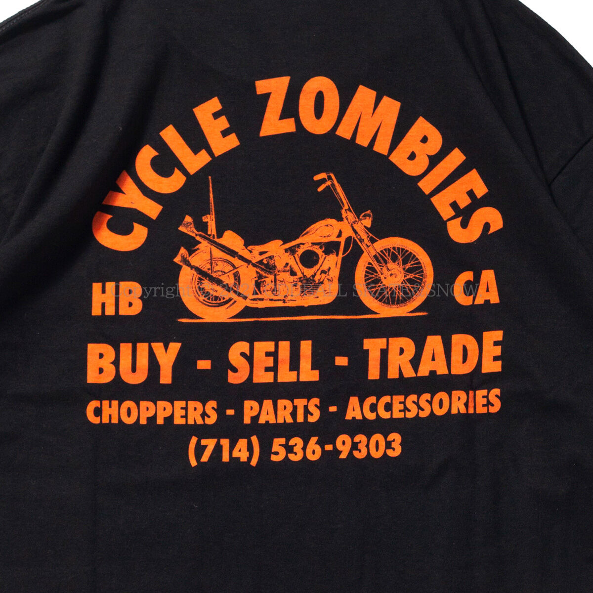 Cycle Zombies ステンシル　ミリタリーシャツ CYCLE ZOMBIES EVERYDAY Standard S/S T-Shirt Whi