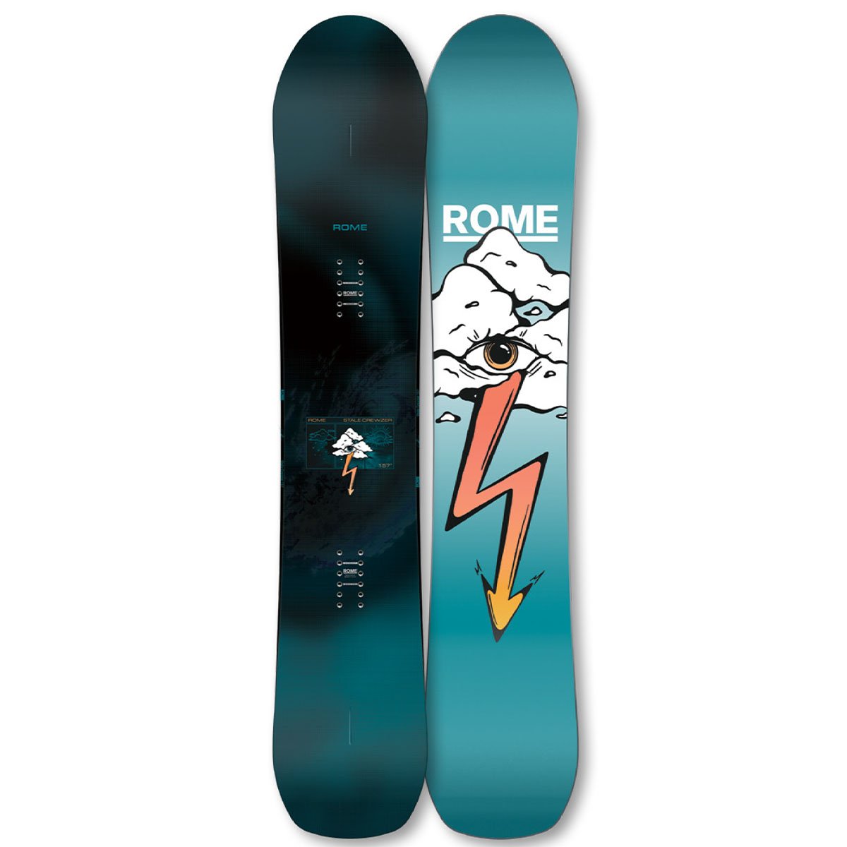 【値下げ】romesds ロームFACTORY ROCKER&UNIONセット Amazon | Rome Snowboards Factory Rocker Snowboards(ローマ スノボー