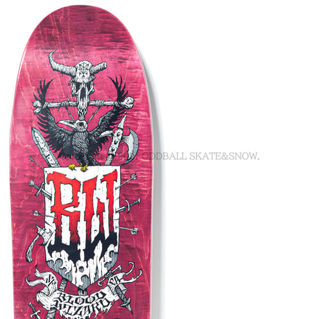 BLOOD WIZARD WAR HAMMER 9.75 CUSTOM SHAPE RED