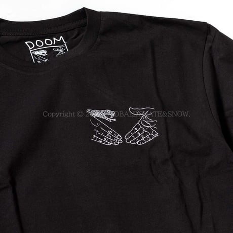 DOOM SAYERS Snake Shake S/S Tee Black