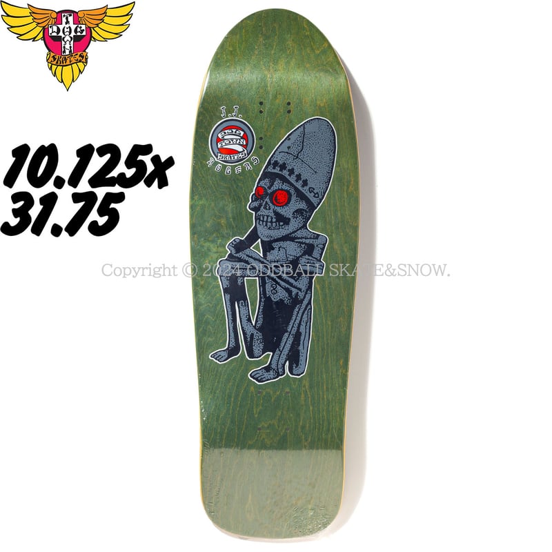 DOG TOWN SKATEBOARDS JJ ROGERS GOD OF DEATH 90s