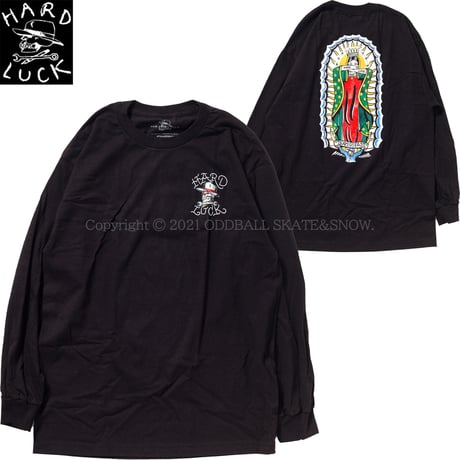 HARD LUCK FLASH LADY G L/S TEE black