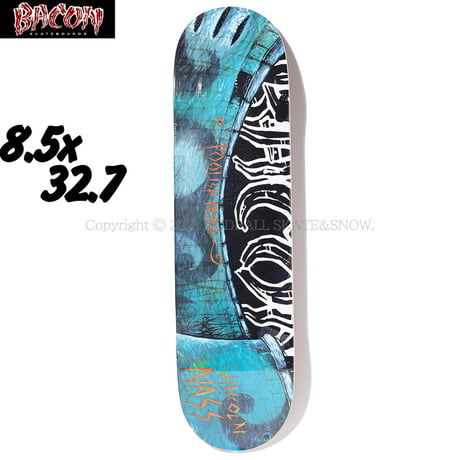 BACON SKATEBOARDS Lincoln Nass Lincoln 8.5