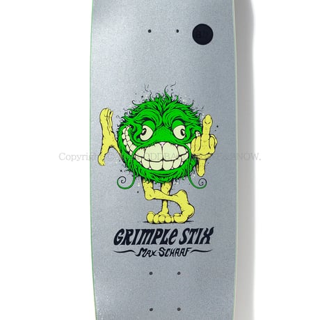 ANTI HERO SKATEBOARDS SCHAAF ASPHALT ANIMAL BY GRIMPLESTIX 8.75