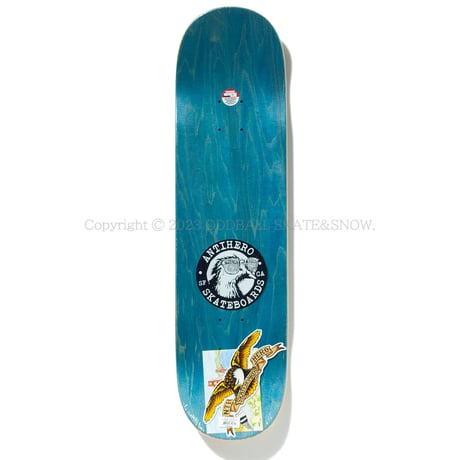 ANTI HERO SKATEBOARDS GRANT PIGEON VISION BY LANCE MOUNTAIN 8.25