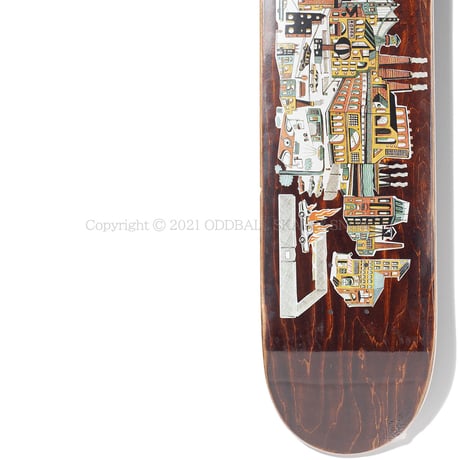 TRAFFIC INDUSTRIAL CITY BLOCKS DECK Art by Charlie Dunkel 8.0