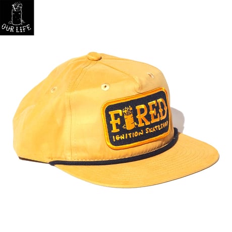 OURLIFE x IGNITION SKATE SHOP FIRED ROPE HAT BISCUIT