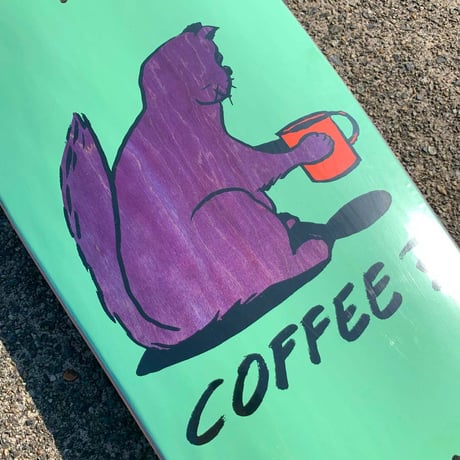 TRANSPORTATION UNIT SKATEBOARDS COFFEE 9.85 purple