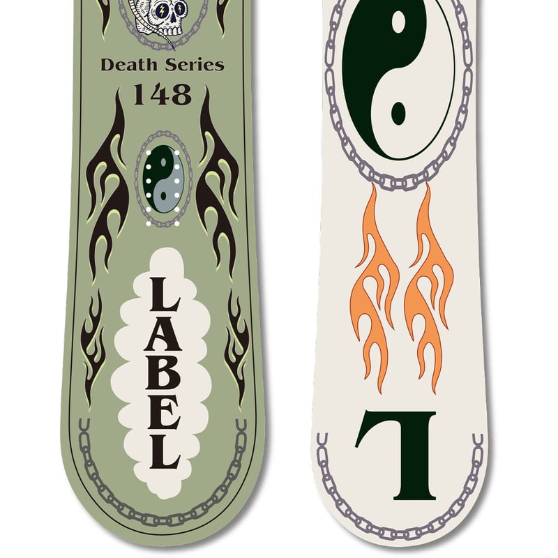 新品未開封 DEATH LABEL DEATH SERIES 155 早期予約 26-27 DEATH LABEL DEATH SERIES x Degarashi