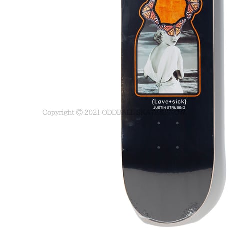 LOVESICK SKATEBOARDS STRUBING STARLET 8.25