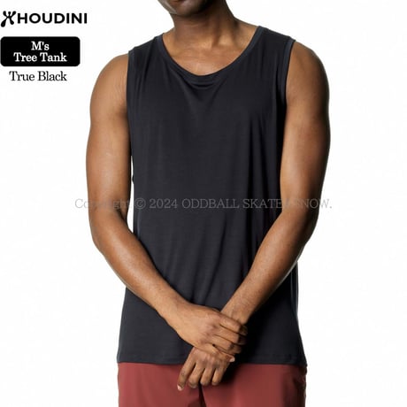HOUDINI M's Tree Tank True Black
