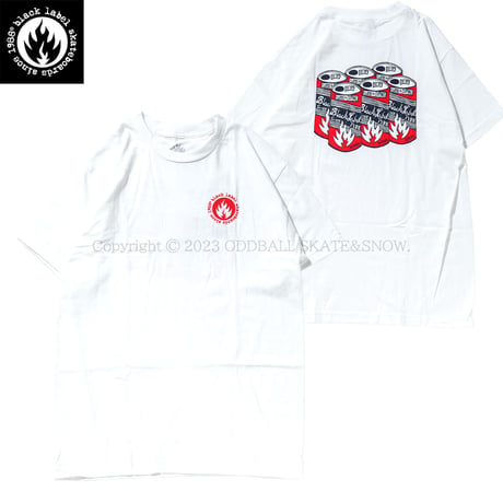 Black Label Skateboards 35 Years SIX PACK S/S Tee White
