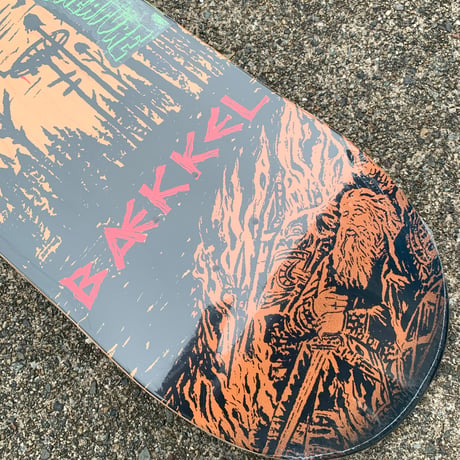 CREATURE SKATEBOARDS BAEKKEL WASTELAND PRO DECK 8.6