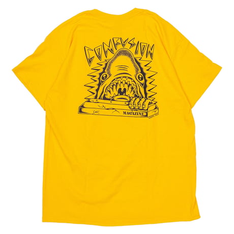 Confusion CURB SHARK S/S TEE gold