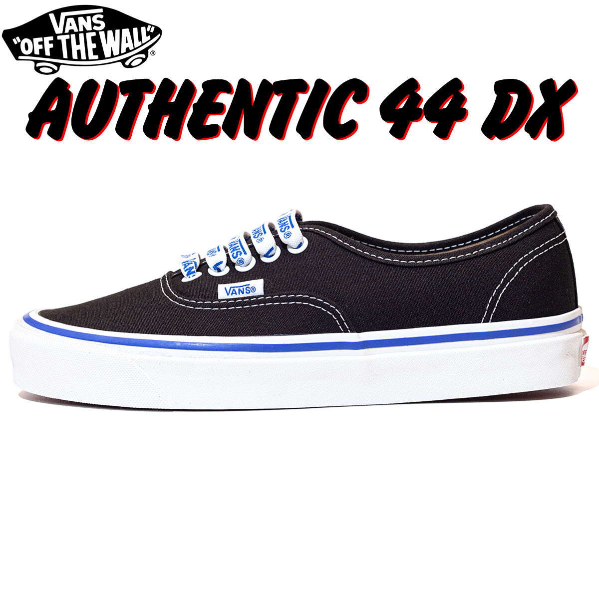 vans authentic AnaheimFactory 44DX レザー VANS AUTHENTIC 44 DX LEATHER (Anaheim Factory) / BLACK