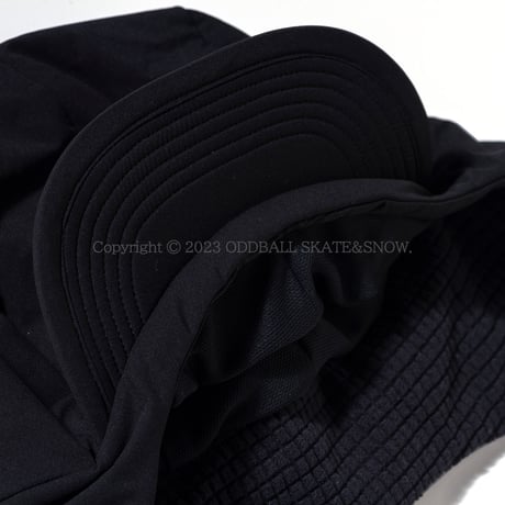 AFTERGLOW ALPHA FLAP CAP BLACK