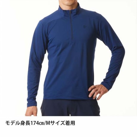 finetrack ファイントラック メンズ ドラウトクアッド ジップネック FMM1123