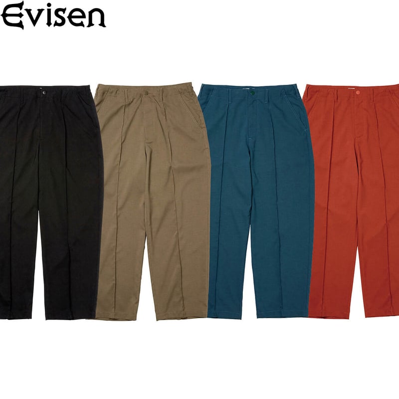 EVISEN PIN TUCK STRETCH SLACKS | ODDBALL SKATE& EVISEN PIN TUCK STRETCH SLACKS | ODDBALL SKATE&