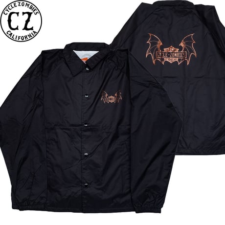 CYCLE ZOMBIES RIDE FREE COACH JACKET black