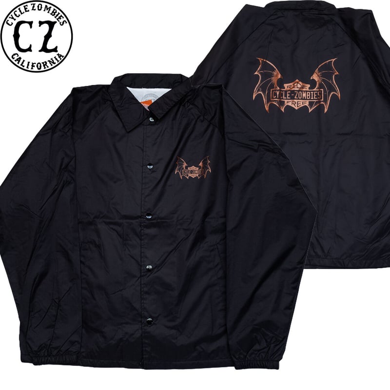 CYCLE ZOMBIES RIDE FREE COACH JACKET black | OD