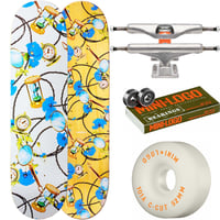 スケボー 7.8インチ コンプリート 完成品 タイトブース TBPR TIGHTBOOTH IN FOCUS WHITE 7.8