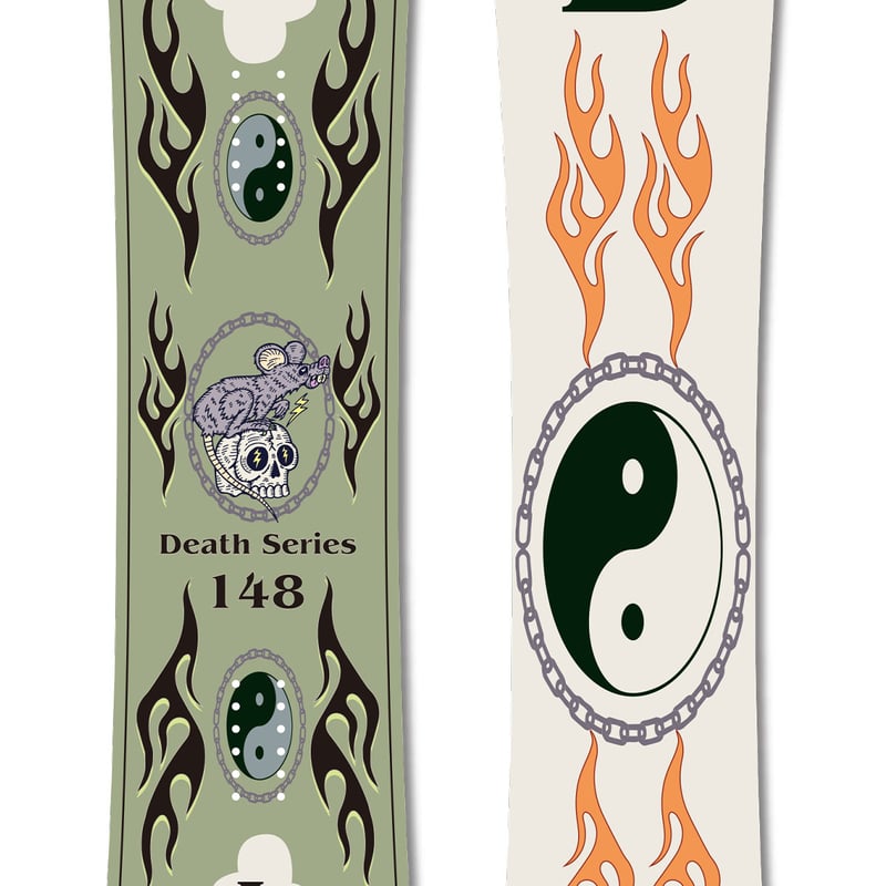 早期予約 26-27 DEATH LABEL DEATH SERIES x Degarashi
