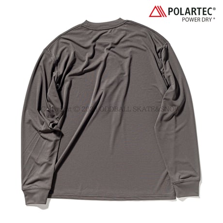 AFTERGLOW PD BASIC L/S T-SHIRTS STAY GRAY