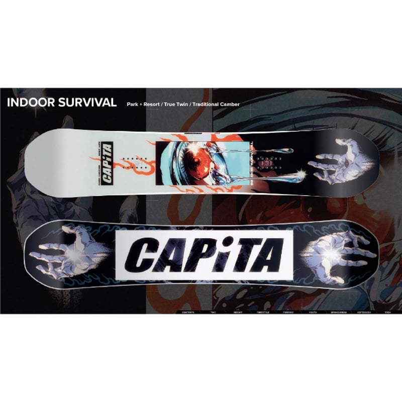 早期予約 25-26 CAPITA SNOWBOARDS INDOOR SURVIVAL | 早期予約 25-26 CAPITA SNOWBOARDS INDOOR SURVIVAL |