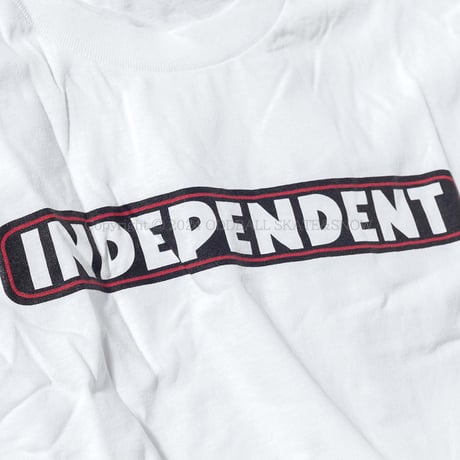 INDEPENDENT BAR LOGO S/S TEE white