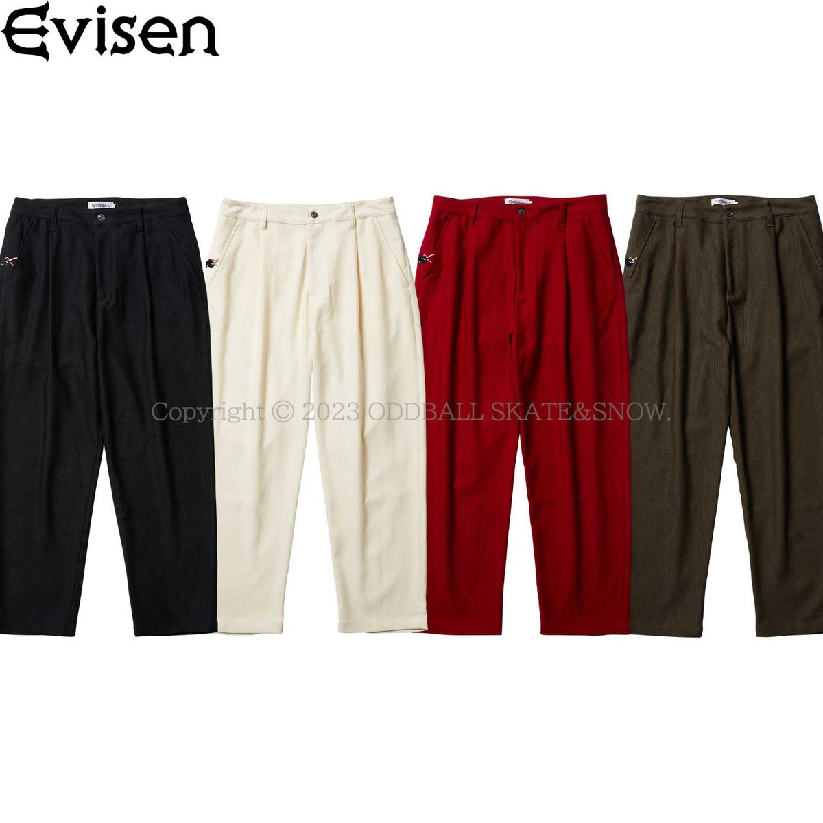 EVISEN PIQUE RAT PANTS